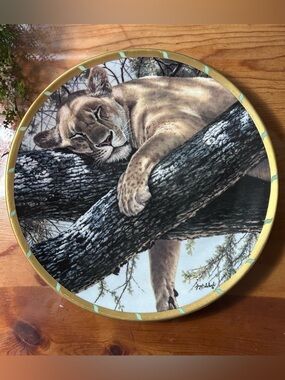 (UT) LENOX • “Cat Nap” Collectors Plate